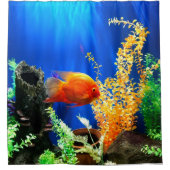 aquarium vistank douchegordijn (Voorkant)