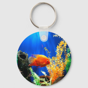 aquarium vistank sleutelhanger