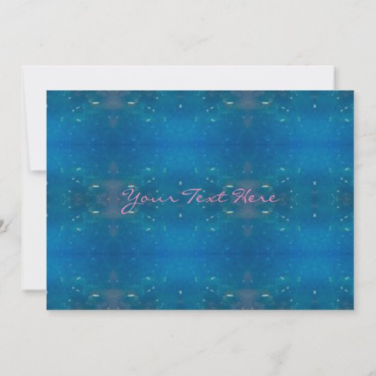  aquarium visuitnodiging kaart (Achterkant)