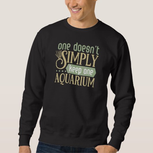 Aquarium voor de visserij trui (Voorkant)