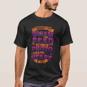 Aquarium voor het houden van vissen t-shirt