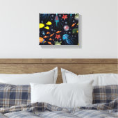 Aquarium voor onderwater Zee voor thuisgebruik | C Canvas Afdruk (Insitu (Slaapkamer))