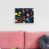 Aquarium voor onderwater Zee voor thuisgebruik | C Canvas Afdruk (Insitu (Woonkamer))