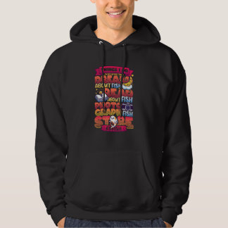 aquarium voor visverzorging hoodie