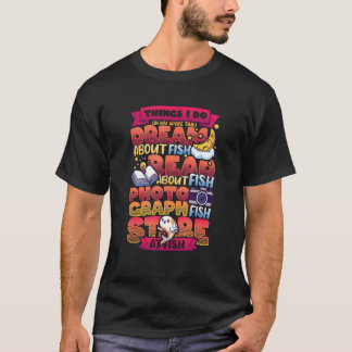 aquarium voor visverzorging t-shirt