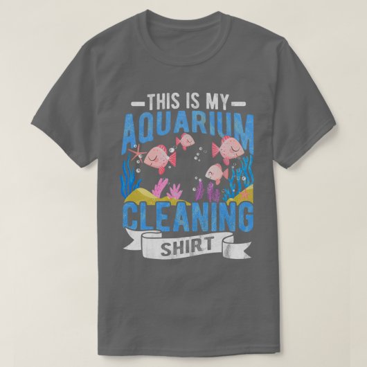 Aquarium Wast Aquascapt Aquatic Reef Fish T-shirt (Design voorkant)