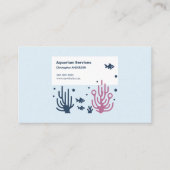 Aquariumdiensten - Fish & Coral Visitekaartje (Voorkant)