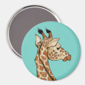 aquariumgiraffe magneet (Voorkant / Achterkant)