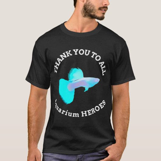 Aquariumheld T-shirt (Voorkant)