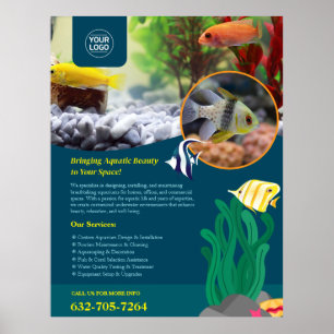 Aquariuminstallatieservices Aangepast Poster
