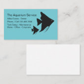 Aquariumonderhoud Visitekaartje (Voorkant / Achterkant)