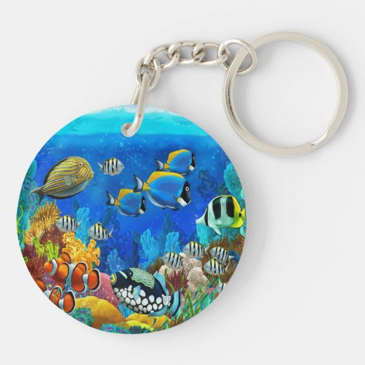 Aquariumsleutelhanger Sleutelhanger (Achterkant)