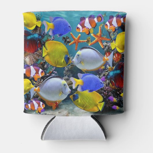 aquariumtropische visserij blikjeskoeler (Voorkant)