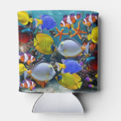 aquariumtropische visserij blikjeskoeler (Achterkant)