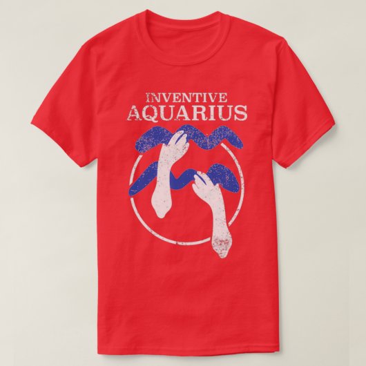 Aquarius 1 t-shirt (Design voorkant)