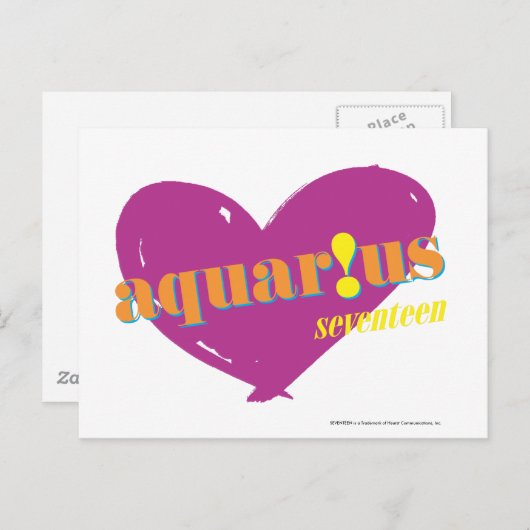 Aquarius 2 briefkaart (Voorkant / Achterkant)