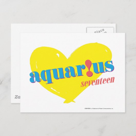Aquarius 3 briefkaart (Voorkant / Achterkant)