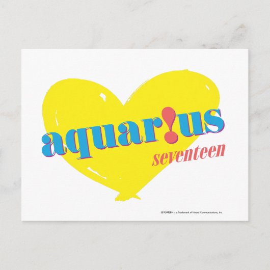 Aquarius 3 briefkaart (Voorkant)