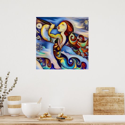 Aquarius (6) poster (Keuken)