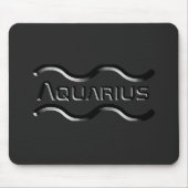 AQUARIUS, abstract ontwerp van het sterrenbeeld, Muismat (Voorkant)