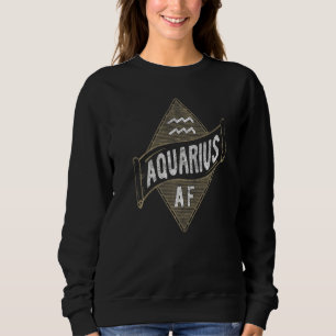 Aquarius Af Astrology Aquarius Zodiac Birthday Trui