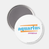 Aquarius Aqua Magneet (Voorkant / Achterkant)