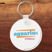 Aquarius Aqua Sleutelhanger (Voorkant)