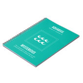 Aquarius Astrology Notitieboek (Linkerzijde)