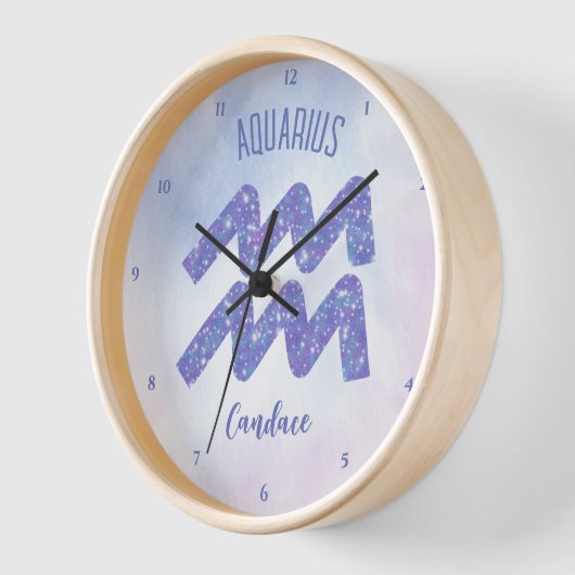 Aquarius Astrology Sign Speciaal Paars (Hoek)