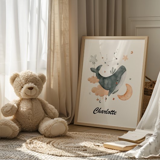 Aquarius Baby - Uw kleine waterdrager kwekerij Poster