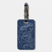 Aquarius Bagagelabel (Achterkant verticaal)