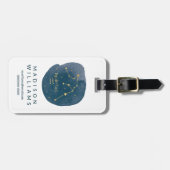 Aquarius Bagagelabel (Voorkant horizontaal)