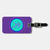 Aquarius Bagagelabel (Voorkant horizontaal)