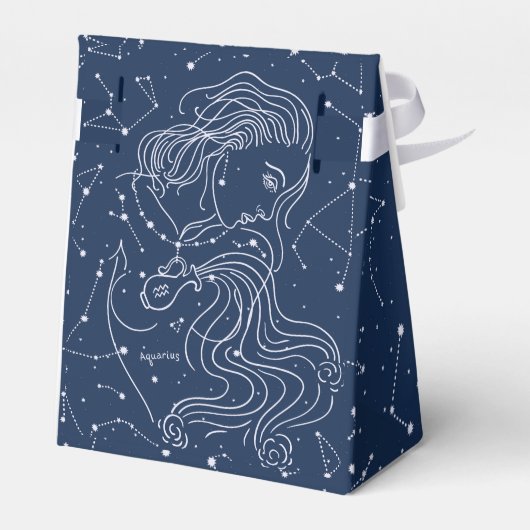 Aquarius Bedankdoosjes (Achterkant)