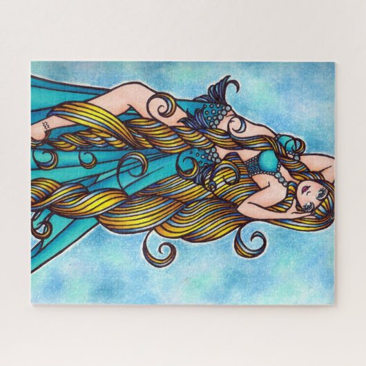 Aquarius Belly Dancer Legpuzzel (Horizontaal)