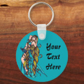 Aquarius Belly Dancer Sleutelhanger (Voorkant)