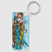 Aquarius Belly Dancer Sleutelhanger (Achterkant)