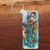 Aquarius Belly Dancer Sleutelhanger (Voorkant)