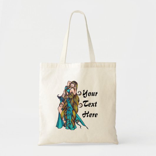 Aquarius Belly Dancer Tote Bag (Voorkant)