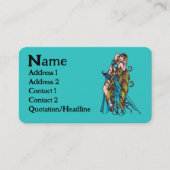 Aquarius Belly Dancer Visitekaartjes (Voorkant)