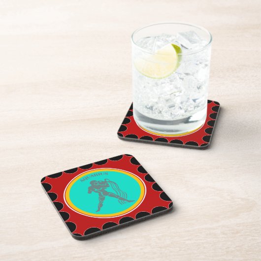 Aquarius Beverage Coaster Bier Onderzetter (Rechterzijde)
