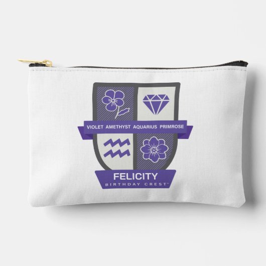 Aquarius Birthday Crest™ for February 1-18 Etui (Voorkant)