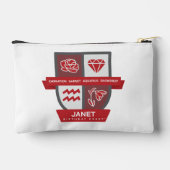 Aquarius Birthday Crest™ for January 20-31 Etui (Achterkant)