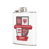 Aquarius Birthday Crest™ for January 20-31 Heupfles (Links)