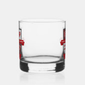 Aquarius Birthday Crest™ for January 20-31 Whisky Glas (Rechts)