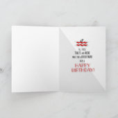 Aquarius Birthday voor hem 21 januari t/m februari Kaart (Binnen)