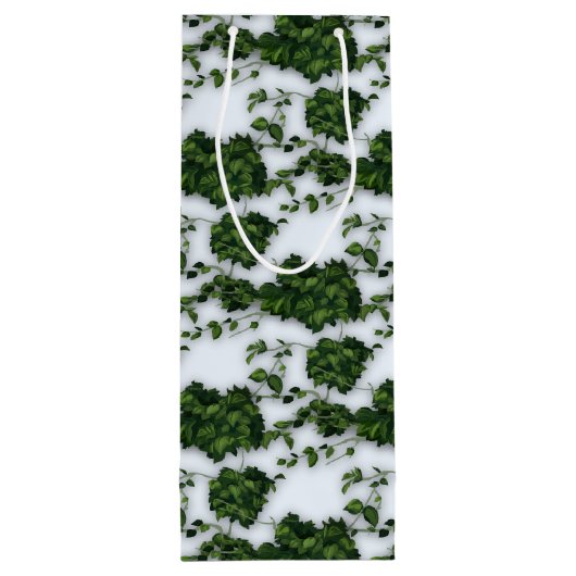 Aquarius Birthday Wijn Cadeautas (Achterkant)