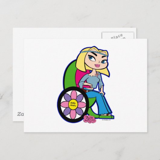 Aquarius Briefkaart (Voorkant / Achterkant)