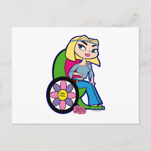 Aquarius Briefkaart (Voorkant)