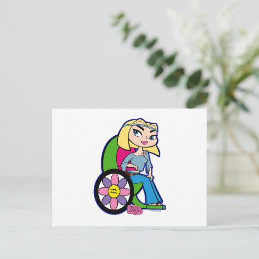 Aquarius Briefkaart (Staand voorkant)